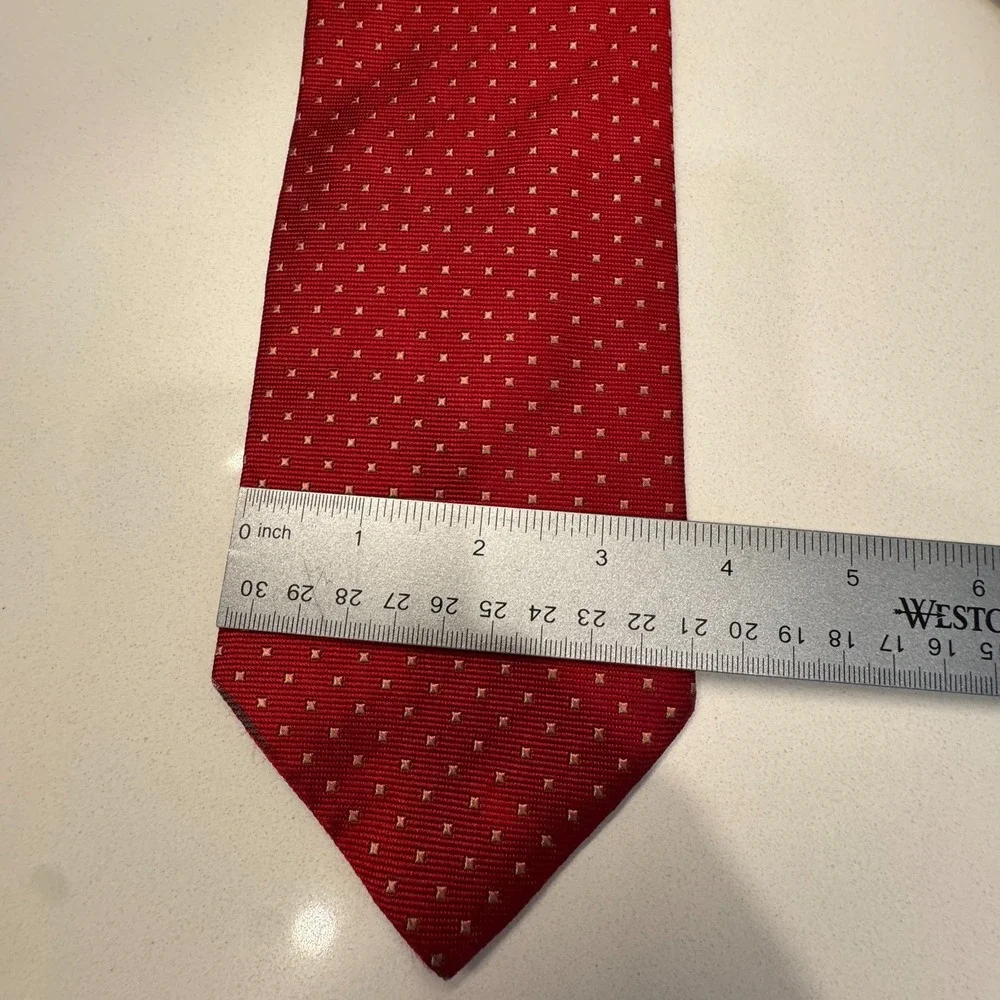 Brooks Brothers Makers Tie‎ Red Polkadot Old Money Necktie Quiet Luxury Designer